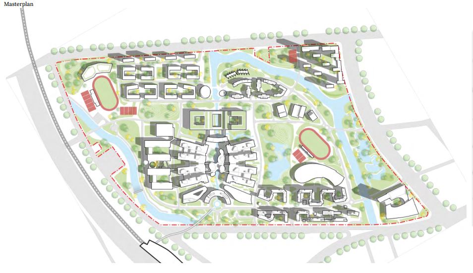 Map of HKUST(GZ) campus