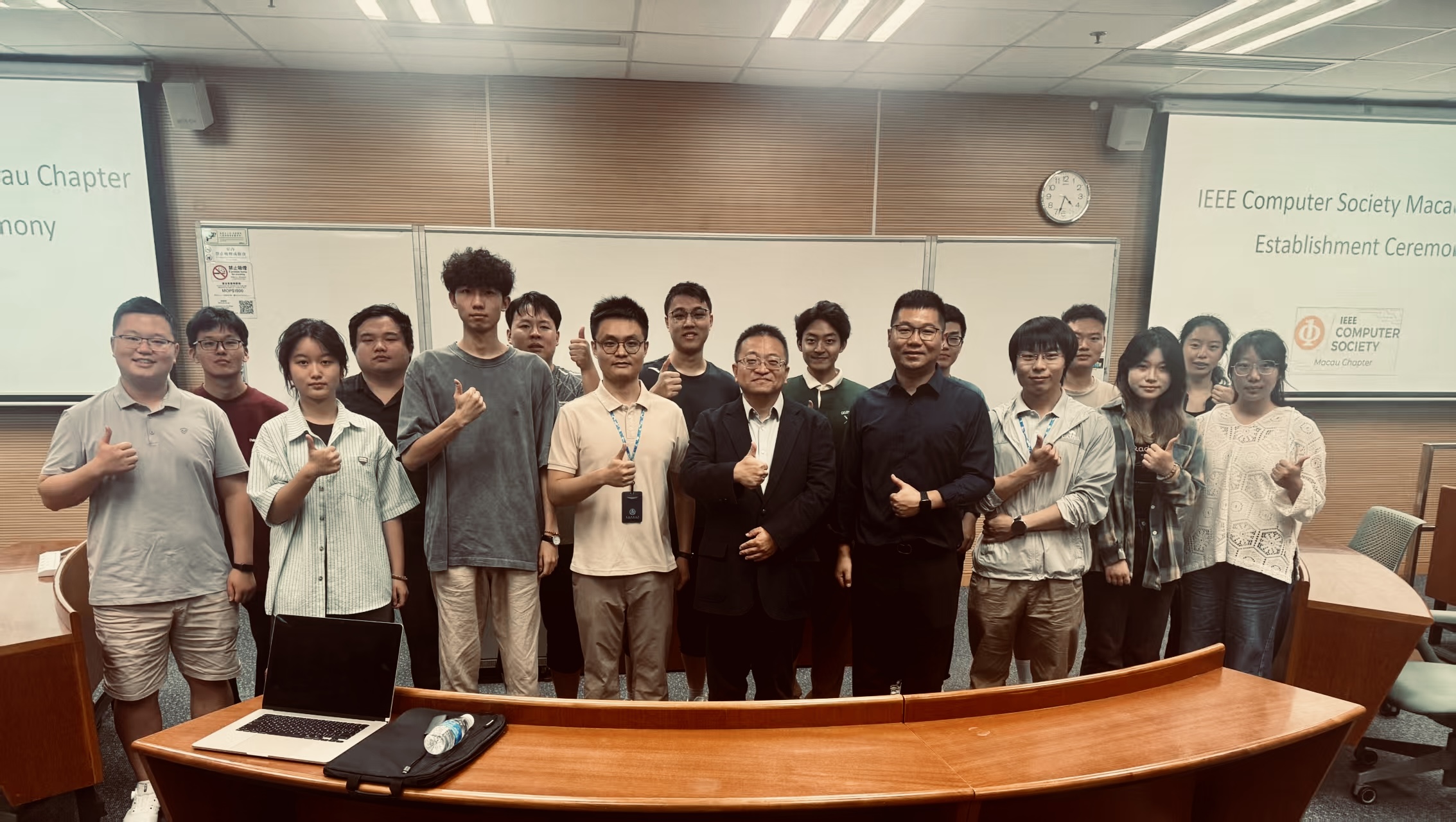 A group photo of the first IEEE leaders